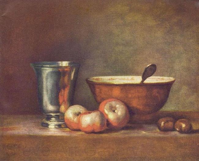Jean Simeon Chardin The Silver Beaker Germany oil painting art